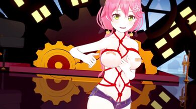 Mikotastic Miko Sakura Banged in Haniwa's Tiny Garden