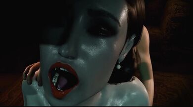 Lady Dimitrescu's Backhole Explosion!