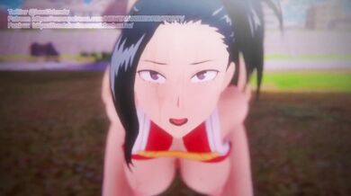 My Hero Academia: Momo Yaoyorozu Creampie Under the Bridge in 3D Hentai Animation