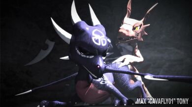 Tentacle Monsters Take Cynder's Virginity