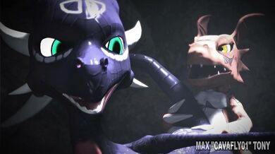 Tentacle Monsters Take Cynder's Virginity