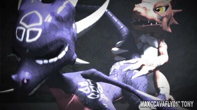 Tentacle Monsters Take Cynder's Virginity