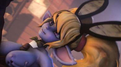 Tight Pussy Squeezing and Anal Penetration by a Horny Boss! - Poppy's New part-time Job at RougeNine