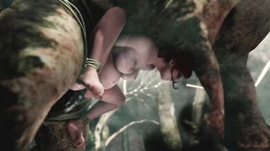 Slutty Elf Princess Gets Fucked by Monster While Pregnant with Demon Spawn