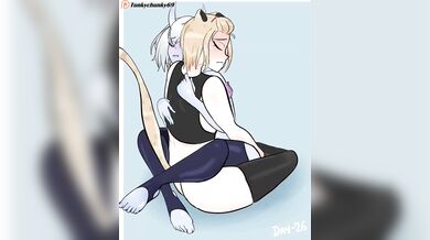 Slam Dumpster: Tunkychunky69's Sweaty Shenanigans with Two Mystery Chicks on Day 26