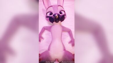 Bouncy Bunny Banged Hard: Judy Hopps' Rubber Romp