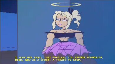 Blonde bimbo tied up and fucked hard