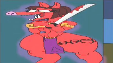 Blonde bimbo tied up and fucked hard