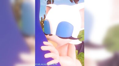 Sonic's Cock Gets Sucked Red-hot by Rouge