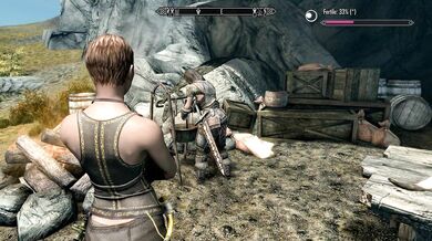 Skyrim Slut Gets Knocked Up on Her First Playthrough