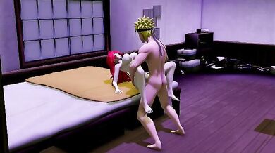 Naruto and Rias: Hard as Fuck for Rias-chan!