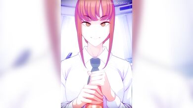 Makima's Throbbing Hand Job Obsession [Theobrobine]