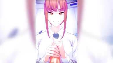 Makima's Throbbing Hand Job Obsession [Theobrobine]