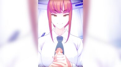 Makima's Throbbing Hand Job Obsession [Theobrobine]