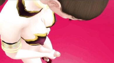 Groping Leia's Tight Shaft while she Moans in Pleasure