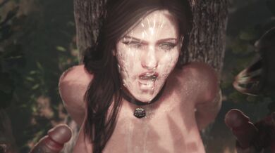 Watch Yennefer Swallowing Nekker's Cum While Pregnant and Introducing Zmsfm in Bukkake Style!