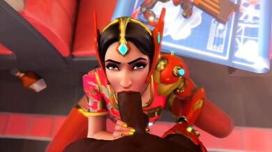 Symmetra's Oral Pleasure [Blacked Raw] [Extreme]