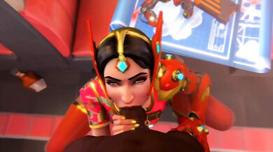 Symmetra's Oral Pleasure [Blacked Raw] [Extreme]