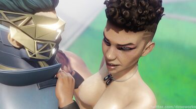 Octrain Gangbang: A XXX Adventure with Bangalore [Dzooworks]