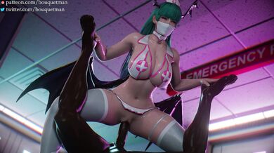 Bouquetman's BBC Snack Attack at the ER with Morrigan!