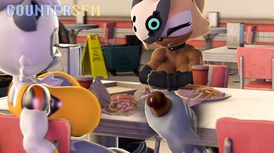 Whisper's Tailjobing Escapade: A Counter-SFM Threesome Adventure