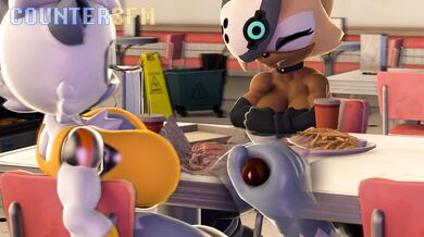 Whisper's Tailjobing Escapade: A Counter-SFM Threesome Adventure