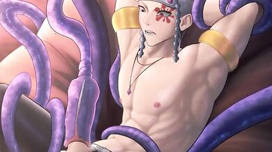 Tentacular Battle Royale: Uzui Tengen vs. The Monster With A Thousand Arms (No Sound)