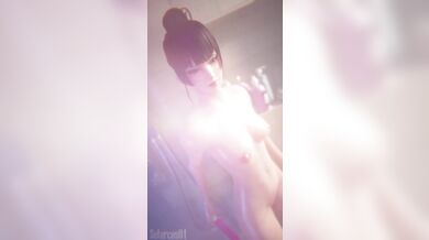 Nyotengu's Dirty Bath Time [setarcos04]