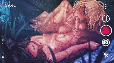 Black Tomoko and Uchi Emiri [Karamel Flan]