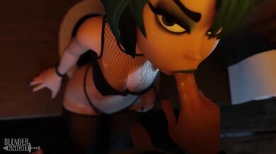 Gwen [Blenderknight] could be rewritten as Fucking Gwen: Blender Knight's Revenge.