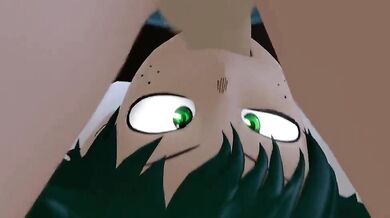 Deku Gives a Great BJ: His First Time Sucking Dick