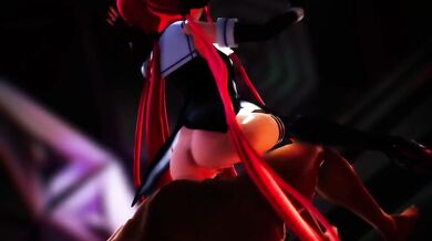 Dance and Fuck With the KanColle Kawakaze Gentlemen (Black@White)