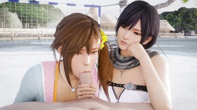 Nagisa and Misaki Duo's Sensual Sound Session