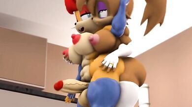 Silver Bunnies Bangin' Sally!