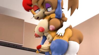 Silver Bunnies Bangin' Sally!