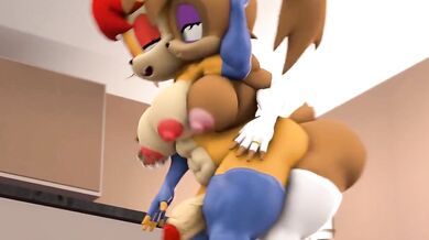 Silver Bunnies Bangin' Sally!