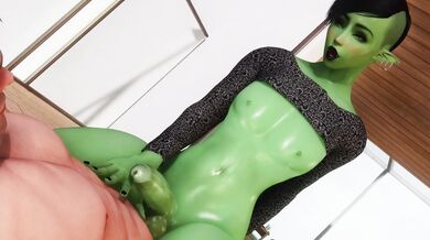 Half-Orc Cumslut Gets Pounded in Skyrim