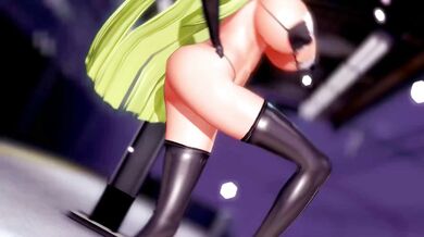 Lupin's Big Boobs Dance: Code Geass CC Goes Nude in MMD Hentai Animation!