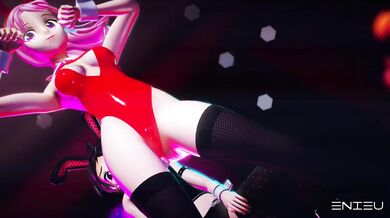 [MMD] Rabbit Costume Stripper Gone Awry
