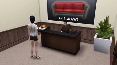 The Office Slut of Sims 4