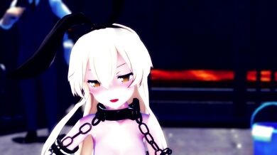 Shimakaze's Pleasure - The Exciting Escapade of a Sex-Crazed Lo*li and Her Big-Dicked Master [MMD R18]