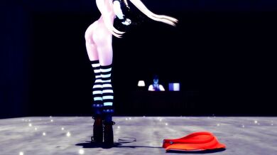 Shimakaze's Pleasure - The Exciting Escapade of a Sex-Crazed Lo*li and Her Big-Dicked Master [MMD R18]