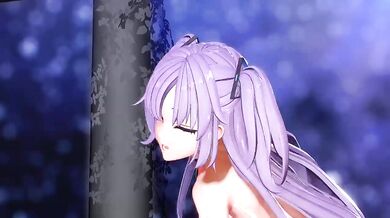 - [A]ddicted to Hayase Yuuka's MMD Porn