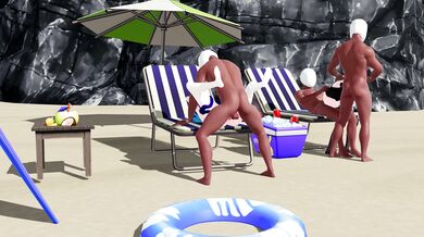 [9wjy9] Watch as Seed and Venus Bone on the Beach
