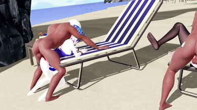 [9wjy9] Watch as Seed and Venus Bone on the Beach