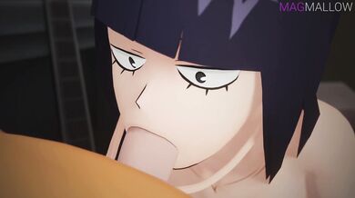 Futa Momo and Jirou - My Hero Magma Hentai!