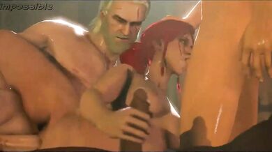 Triss Merigold Gangbang - Unbelievable