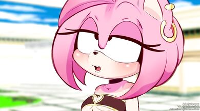 Summer Beach Orgy with Amy Rose and Her Bunny Girls