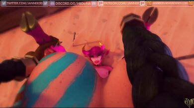 Janner's Explosive 3D Orgy: A Collection of Pornographic Adventures