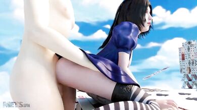 Alice Liddell's Doggy Style Sexual Intercourse - Mets